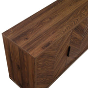 Better Homes & Gardens BHF336158813003 Wyatt Geo TV Stand for TVs up to 70 , Walnut Finish