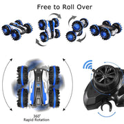 Vbiger Blue RC Car 1:16 Scale for Kids 2.4 GHz 4WD off Road Monster Truck for 5-12 Year Old Boys