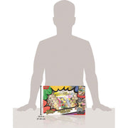 Pokemon Mega Evolution Ascended Heroes Premium Poster Collection with Foil Promo Card, 10 Booster Packs, Double-Sided Poster, 10-10302-120