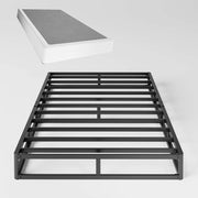 QFTIME SBS01-5 Metal Twin Box Spring Mattress Foundation Heavy-Duty Easy Assembly