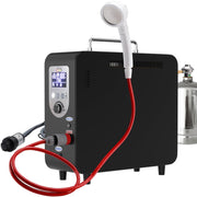 Topteng Portable Propane Tankless Water Heater, Instant Hot Water, 4000mAh Battery, Outdoor Shower with Included Showerhead, Black