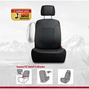 Genuine Dickies Peterson 3-Piece Vegan Leather Seat Covers, Black