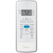 Midea 5,000 BTU Window Air Conditioner with ComfortSense Remote, 3 Cooling Modes, 3 Fan Speeds, Energy Saver, White, RMW05RWW