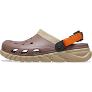Crocs Duet Max Ii Clog, Dual Comfort, Adjustable Back Strap, Ventilation Ports, Truffle, 11M 208776