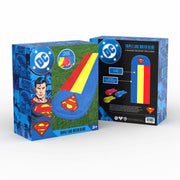 Superman Triple-Lane Water Slide, 20 ft, Multicolor, Includes 3 Inflatable Boogie Boards, SM300WS-A