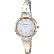 Anne Klein AK-5441RTST Women's Premium Crystal Accented Bangle Watch Set