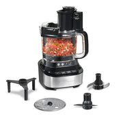 Hamilton Beach 70822F Stack & Snap Food Processor with Bowl Scraper, 10 Cup Capacity, Black