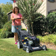 Yard Force YF22-3N1SP 21 in. Self-Propelled RWD Walk Behind Mower