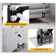 ENLOY 2 Pack Multifunctional Furniture Lifter Jack Raised by 9