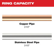 Milwaukee 2-1/2 in CTS-V Pivoting Press Ring for M18 FORCE LOGIC Press Tools 49-16-2656X