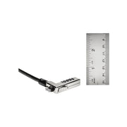 Kensington Slim Combination Laptop Security Lock, Resettable 4-Wheel Code, 6ft Cut-Resistant Carbon Steel Cable, Silver, K60600WW