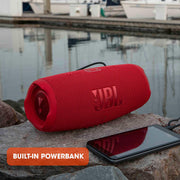 JBL CHARGE 5 - Portable Bluetooth Speaker with IP67 Waterproof and USB Charge out - Black
