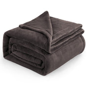 Bedsure GentleSoft Fleece Blanket, King Size 108x90 Inches, Soft Lightweight Plush Luxury Microfiber, Brown, BA523G1AR7KI