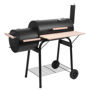 Ktaxon Outdoor Charcoal BBQ Grill Meat Smoker - Black