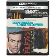 Alliance Home Entertainment James Bond Sean Connery 6-Film Collection 4K Ultra HD Blu-ray Movie Set 12-Disc 1003183016