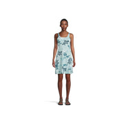Columbia Womens PFG Freezer III Tank Dress, Spray Ambrosial Multi, Medium, UPF 50 Sun Protection, Cooling Technology