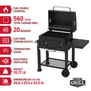 Expert Grill EX5704430716008 Heavy Duty 24