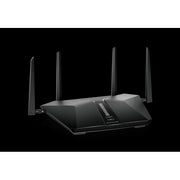 Netgear RAX42-100NAS Nighthawk AX4200 WiFi 6 Router, Black