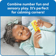 Hand2mind Numberblocks One to Five Sensory Bottles, Multicolor, Toddler Counting and Calming Math Fidget Toys, Set of 5, 96090