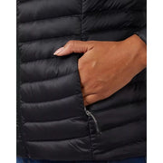 32 Degrees Women's Ultra-Light Down Packable Puffer Jacket, Black, Medium, 90/10 RDS Certified Down, 650 Fill Power, Nylon Shell, Zippered Pockets, 1726666