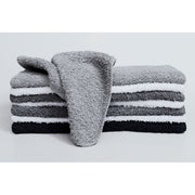 Mainstays 18-Pack Washcloth Bundle, 100% Cotton, Quick-Dry, Grey Multi, 11 in x 11 in