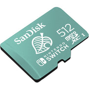 SanDisk SDSQXAO-512G-AWCZN 512GB microSDXC UHS-I Memory Card for Nintendo Switch Animal Crossing Leaf