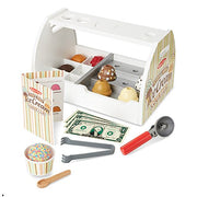 Melissa & Doug 9286 Wooden Scoop & Serve Ice Cream Counter