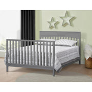 M Design Village 67011550 Oxford Baby Harper 4-in-1 Convertible Crib Dove Gray GreenGuard Gold Certified Wooden Crib