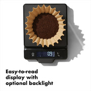 OXO Softworks Food Scale with Pull-Out Digital Display, 5 lb Capacity, Black