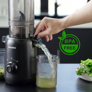 Inkbird ISJ-01 Juicer Machine, Cold Press Juicer with Wide Mouth Feed Chute and Pre-cutter