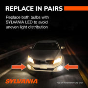 Sylvania H11 LED Fog Lights, 6000K Cool White, Long-Lasting, No Polarity, DIY Upgrade for Cars and Trucks