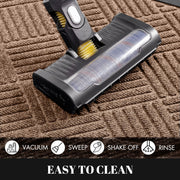 Sanmadrola WM2-XJDD01-ZONG-XXL Front Door Mat Indoor and Outdoor Welcome Mat, 47x70