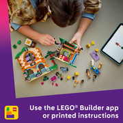 LEGO Friends Pony Ranch & Stable Building Toy, 727 Pieces, Includes 3 Pony Figures, 2 Minidolls, Working Hay Elevator, Ages 7+ 42654