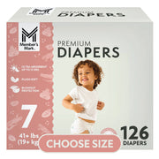 Premium Baby Diapers, Size:7 - 126 ct., 41+ lbs - Premium Quality