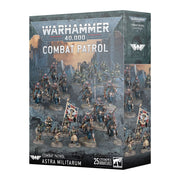 Games Workshop Warhammer 40k Astra Militarum Combat Patrol Strategy Wargame Miniature Set, 25 Plastic Miniatures, 2025 Edition, 73-473