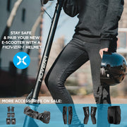 Hover-1 H1-RENE-BLK Renegade Electric Scooter with LED Headlight, 18 MPH Max Speed, 264 lbs Max Weight, 33 Miles