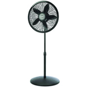 Lasko 1827 Adjustable Elegance and Performance Pedestal Fan, 18-Inch, Black
