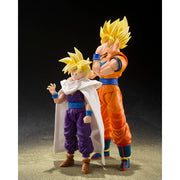Bandai Spirits S.H.Figuarts Super Saiyan Son Goku Action Figure, 6 Inch, Dragon Ball Z The Games Begin BAS67612