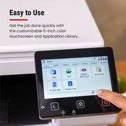 Canon imageCLASS MF665Cdw Wireless Duplex Color All-In-One Laser Printer, 26 ppm, 5-Inch Touchscreen, 50-Sheet ADF, USB, Ethernet, Wi-Fi, 6928C005