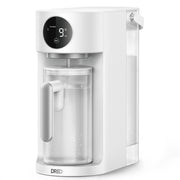 DREO Countertop Water Filtration Pitcher, 7-in-1 Reverse Osmosis System, TDS and Filter Life Monitoring, Autofill Sensor, Self-Cleaning, White, DR-KWF004