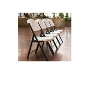 Lifetime 42804 Polyethylene Folding Chair (4 Pack), White