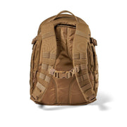 5.11 Tactical Rush 24 2.0 Tactical Backpack, 37L Capacity, Kangaroo Tan, Laptop Compartment, Durable Water-Repellent Nylon, 56563ABR