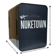 Call of Duty FR6CLEPM52-COD1 Nuketown Lenticular 4L 6-Can Mini Fridge, Black