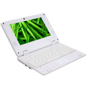 Goldengulf 7 Inch Portable Mini Laptop PC, Android 12, Quad Core 1.5GHz, 2GB RAM, 32GB Storage, WiFi, Built-in Camera, Green, GG-7-A133