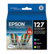 Epson T127520-S DuraBrite 127 Extra High-Capacity Ultra Catridge - Multicolor
