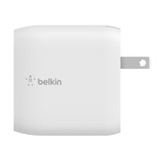 Belkin WCY003dqSL-WM 40W Dual Wall Charger with 2 USB-C Ports, White