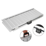Mad Hornets Non-Skid Threshold Wheelchair Ramp, Portable Aluminum Folding, 3 Ft, Black