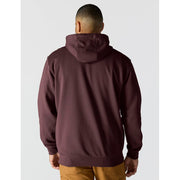 Carhartt Men's Loose-Fit Midweight Logo Hoodie, Port, X-Small, K288-PRT