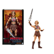 Mattel Barbie Signature Ken He-Man Collectible Doll with Battle Gear, Sword, Display Stand, Multicolor, 12.6 in, JJY03