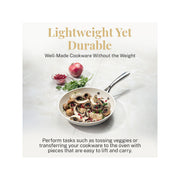 Gotham Steel Nonstick Pots and Pans 20 Pcs Set Ceramic Cookware Bakeware Kitchen Set With Frying Ski